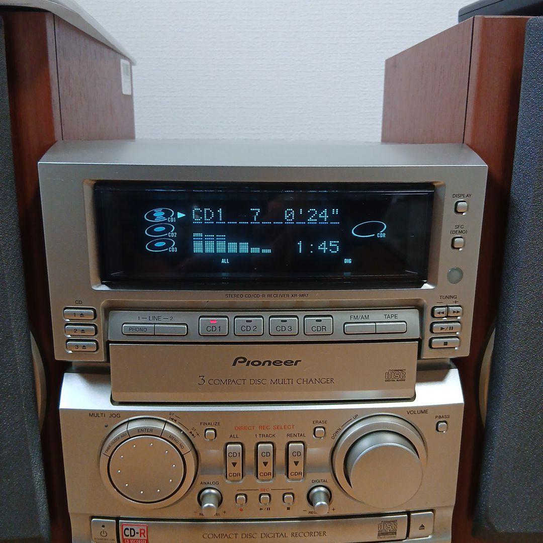 【希少】パイオニア　XR-MR7 CD-Rミニコンポーネントシステム