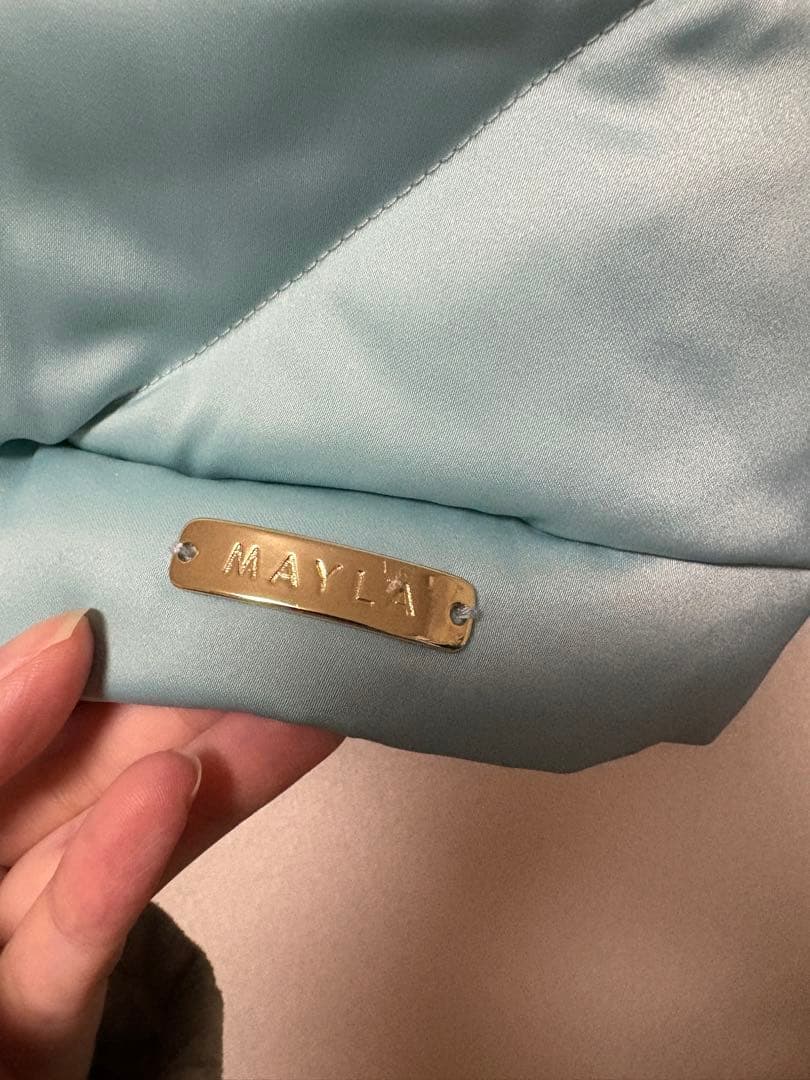 【あゆ】初音ミク アイコニック ダウンジャケット エメラルド M マイラ