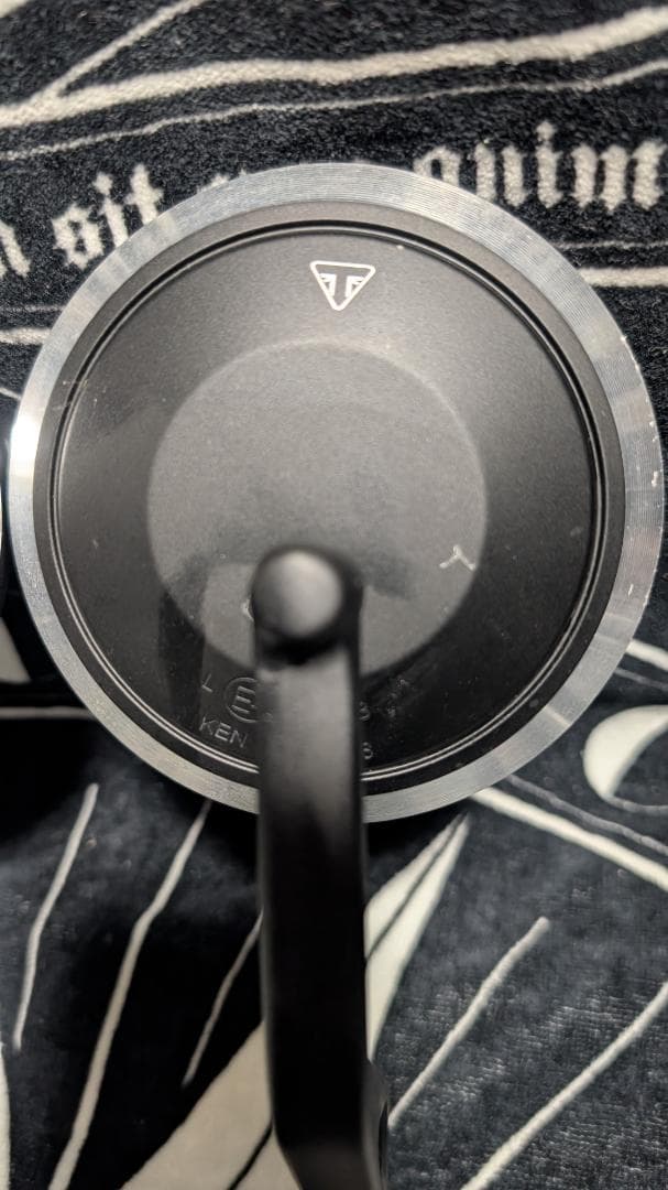 トライアンフ純正 バーエンドミラー