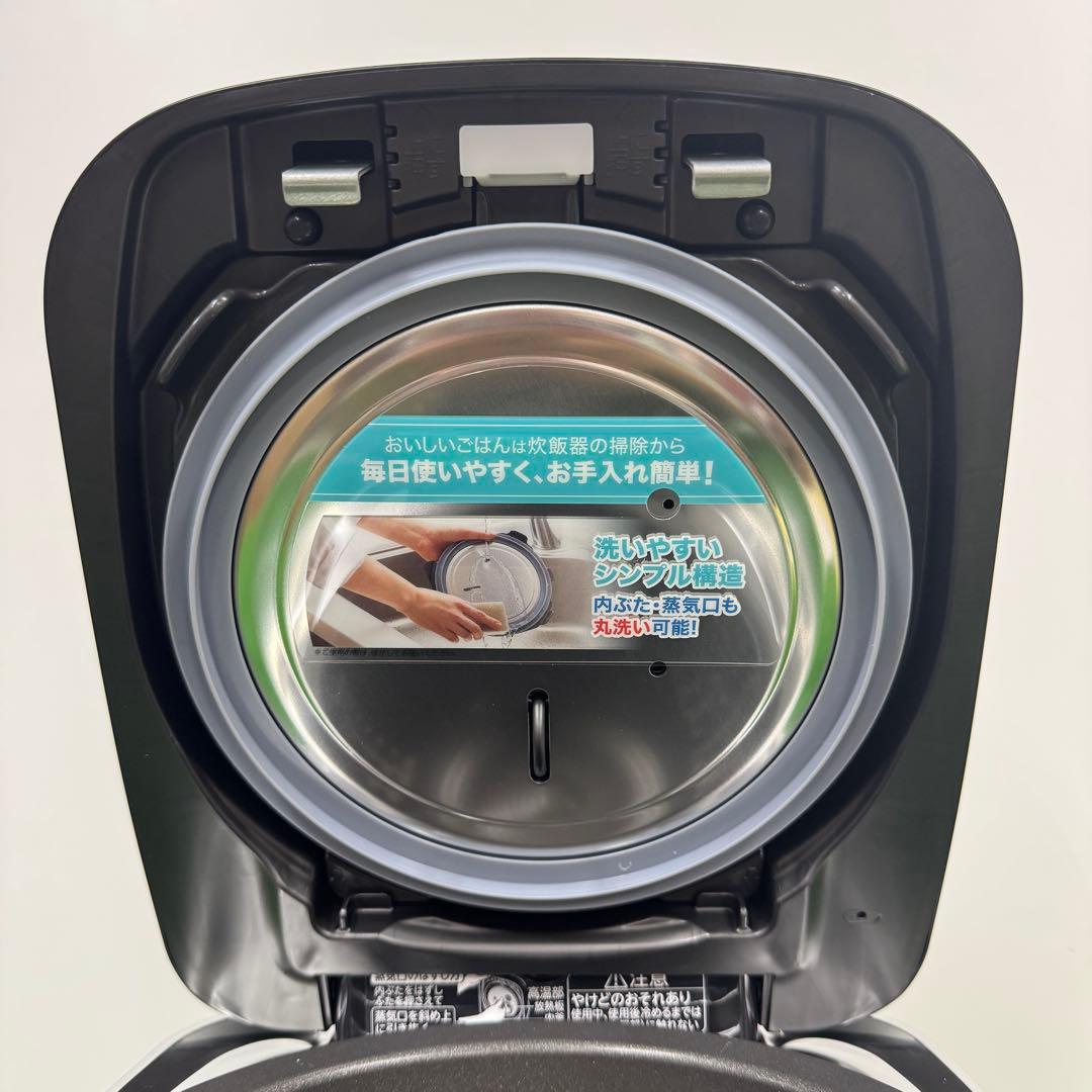 未使用品 東芝 TOSHIBA RC-10ZWW-K　炎匠炊き 炊飯器