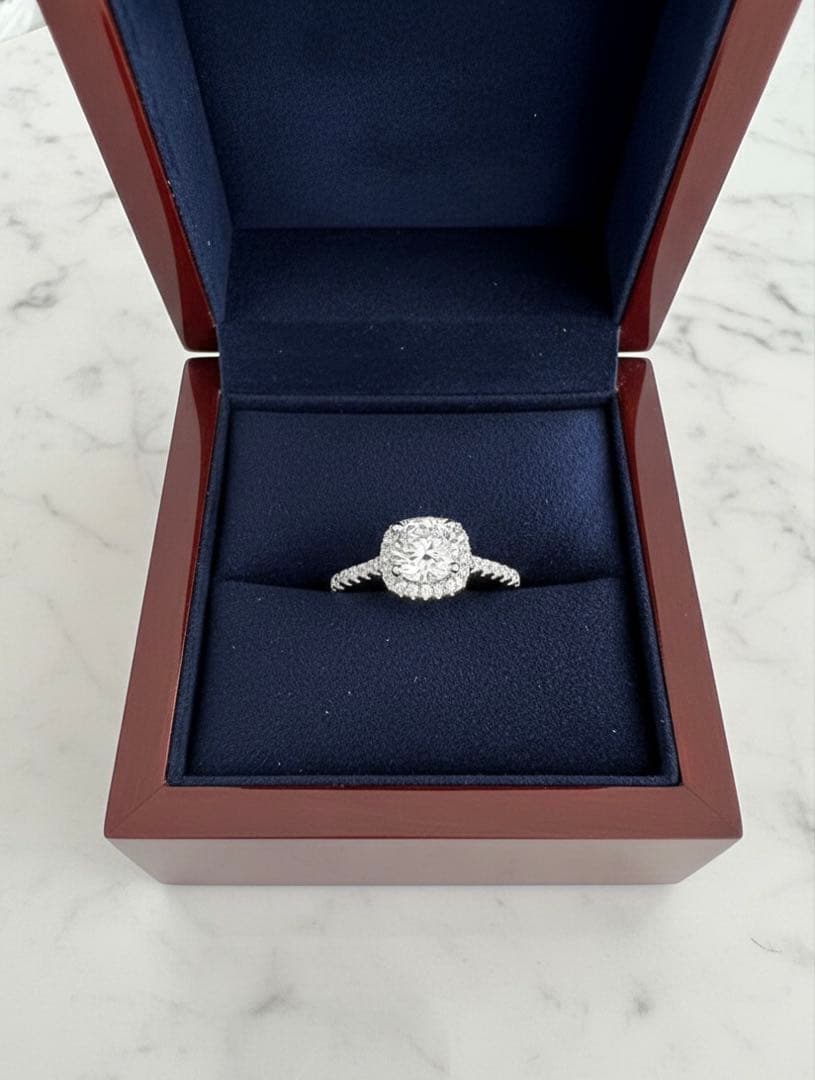 新品未使用　プラチナリング PT950 サイズ調整可能