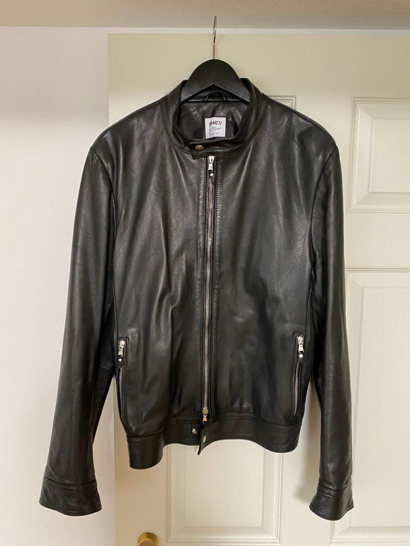 エンメティ　アンドレア　50 レザージャケット