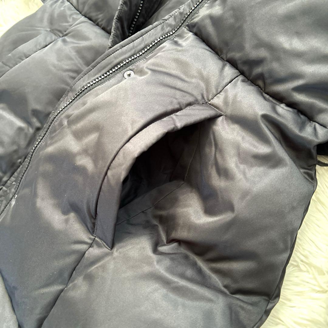 【美品】アミアンハウス　フォックスファー　ロングダウンコート Lサイズ