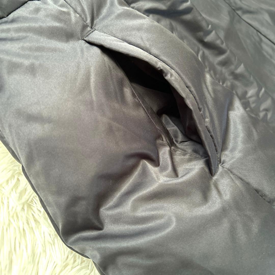 【美品】アミアンハウス　フォックスファー　ロングダウンコート Lサイズ