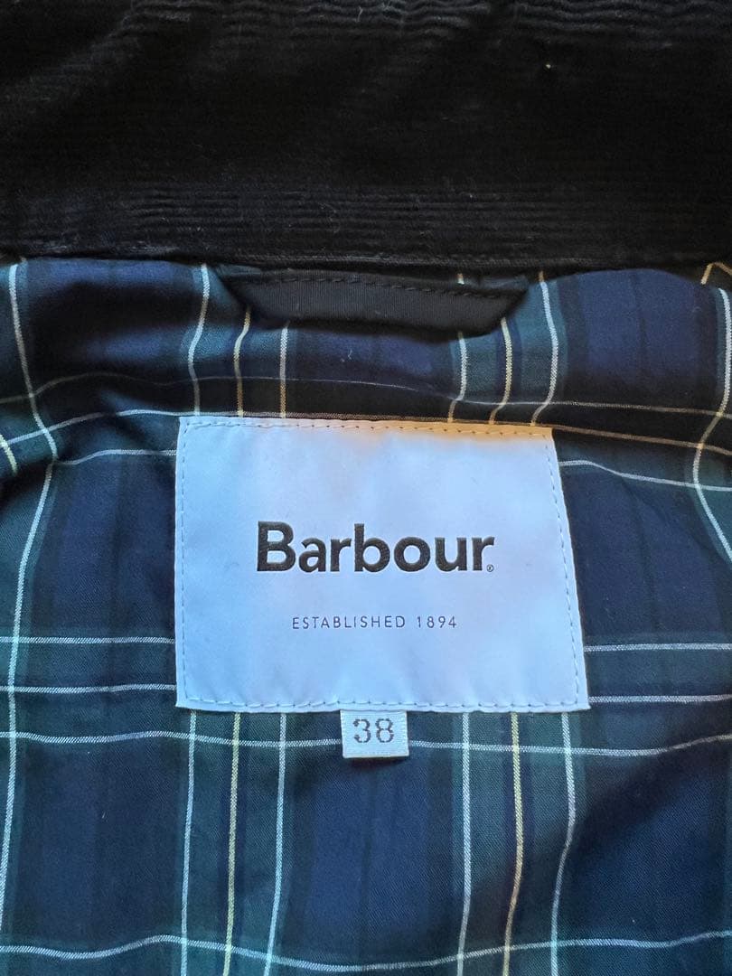 Barbour BEDALE Classic Fit ポリエステルコットン