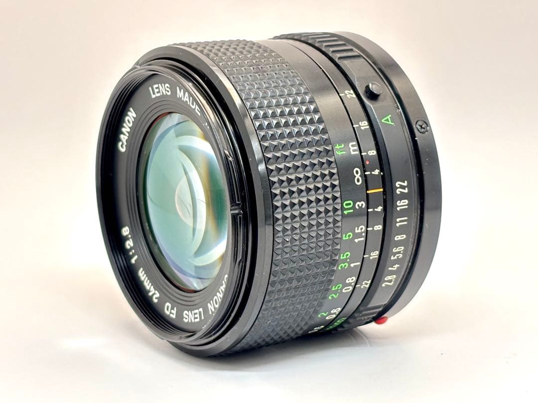 美品　Canon キヤノン NEW FD 24mm F2.8