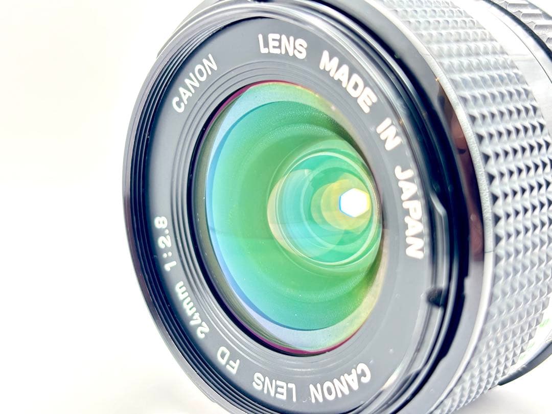 美品　Canon キヤノン NEW FD 24mm F2.8