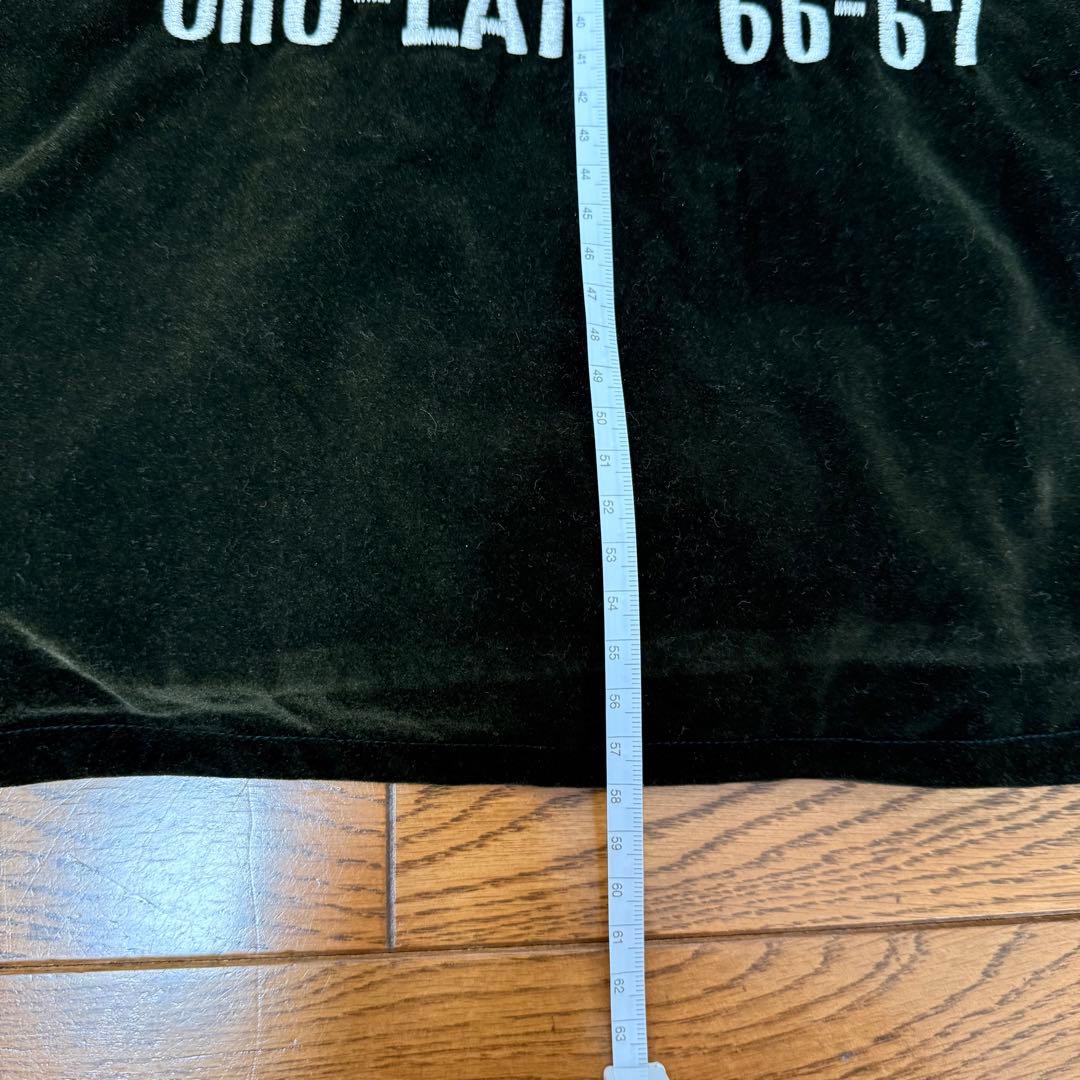 ヴィンテージ ベロア スーベニアジャケット プルオーバー 推定60sベトジャン