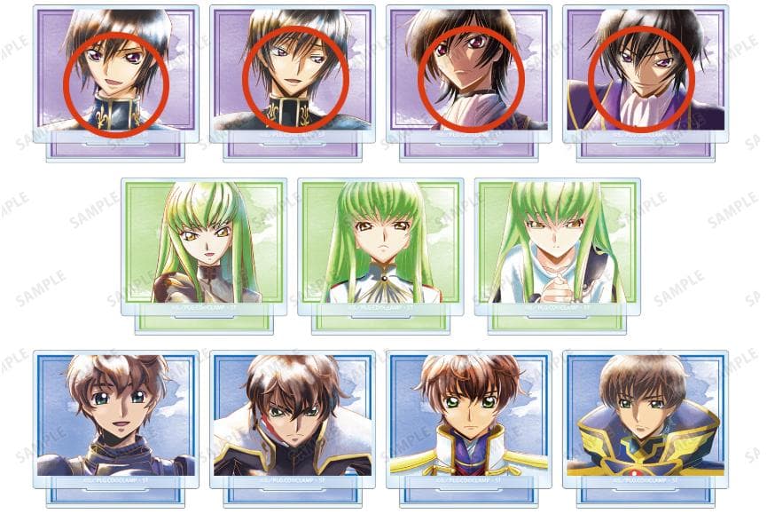 コードギアス　ルルーシュまとめ売り　タワーレコード　AMNIBUS