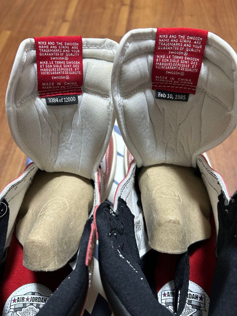 靴 Jordan 1 Retro High Trophy Room Chicago