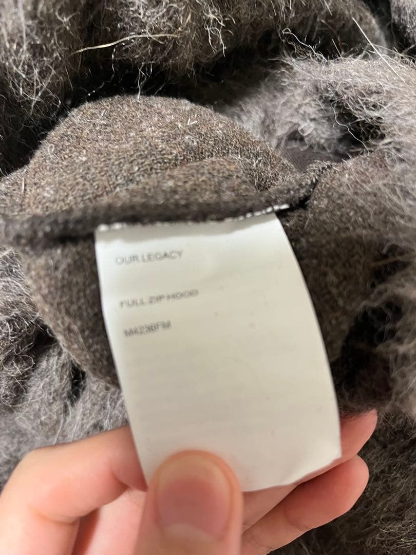 S*K様 【Our Legacy】 アワーレガシー　モヘアパーカー