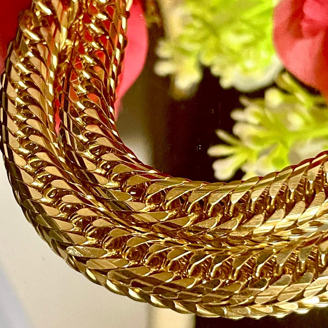 【20㎝】喜平 ブレスレット K18 30.3g 16面T トリプル