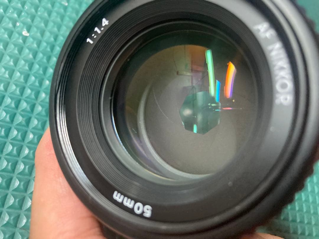 Nikon AI AF NIKKOR 50mm f/1.4D　NCフィルター付