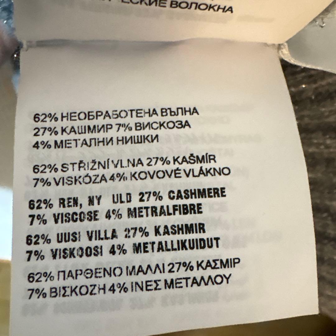 PRADA プラダ カシミアロゴニット　P24B2Q SOOO 134M