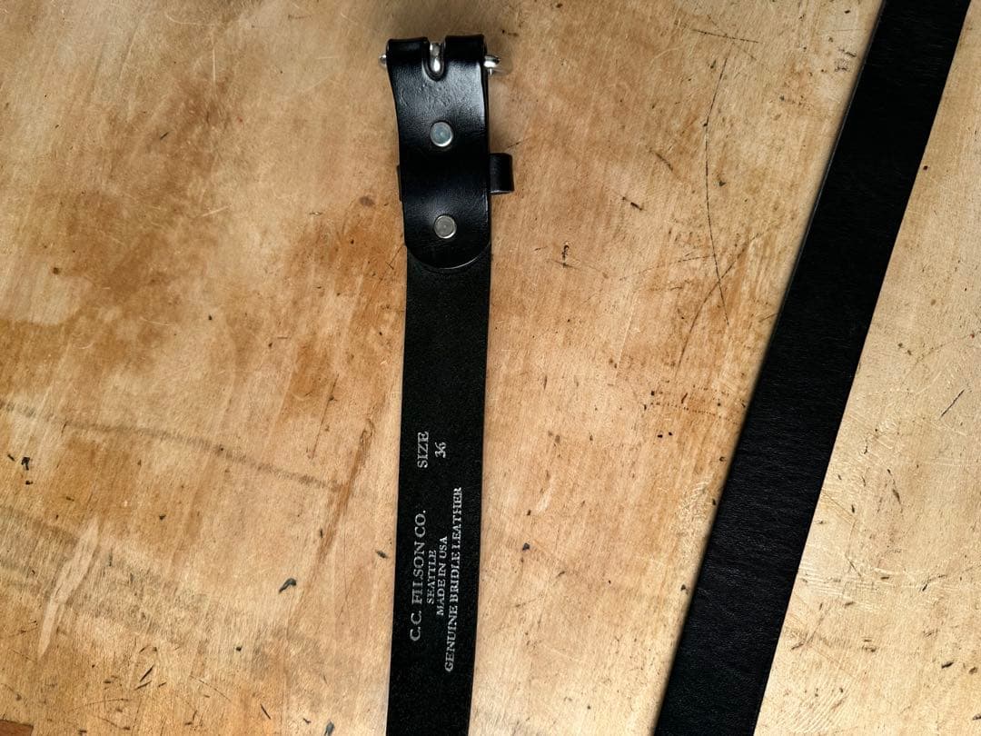フィルソン　ベルト36 美品
