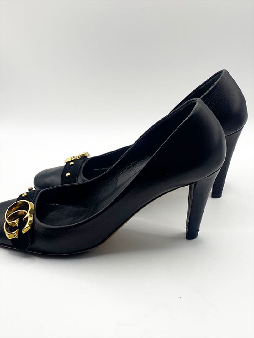 GUCCI グッチ レザーパンプス⑤‼️
