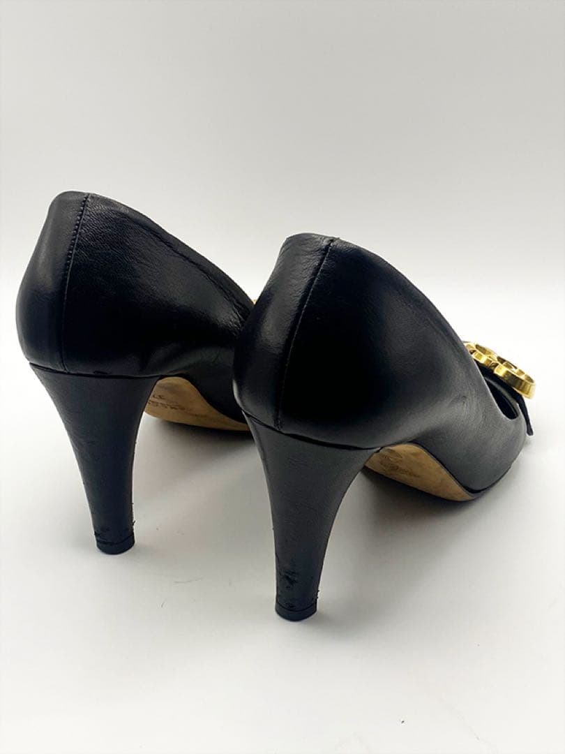 GUCCI グッチ レザーパンプス⑤‼️