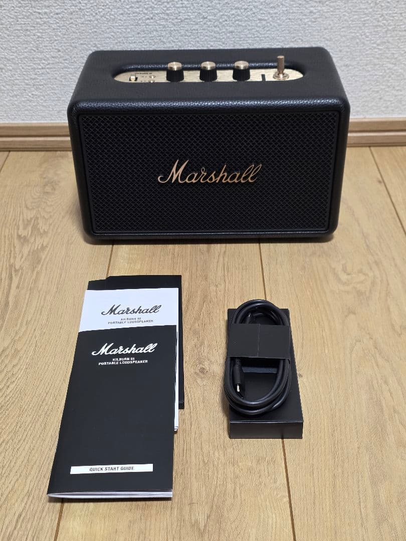 Marshall Kilburn III ブラック✨️美品✨️箱なし 使用3時間