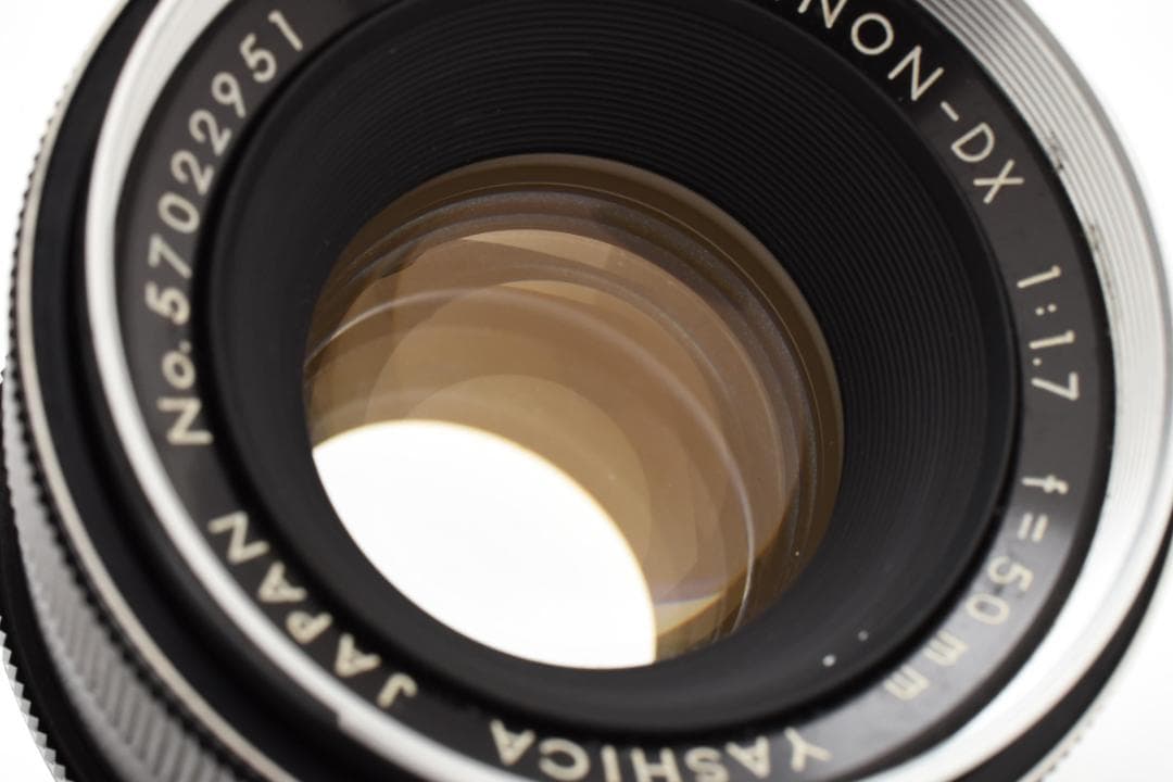 ◎フレア◎ YASHICA YASHINON-DX 50mm F1.7 C043