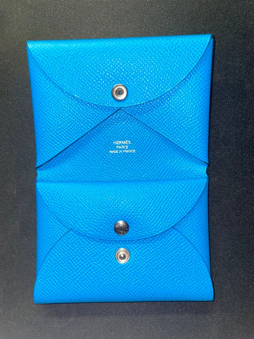 HERMES エルメス カルヴィ 名刺入れ カードケース U刻印(2022年製)