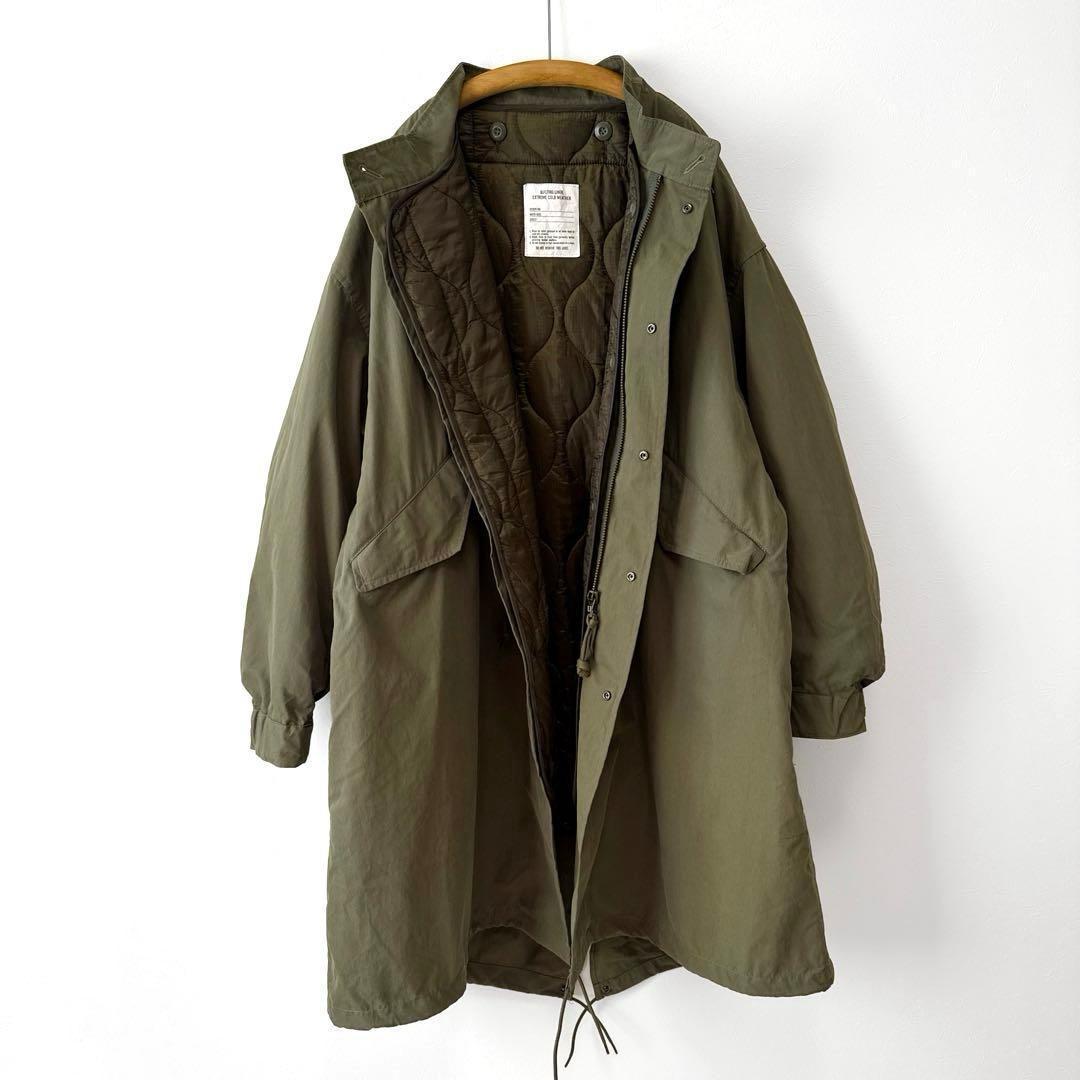 美品 フリークスストア ビッグシルエット M-65 ライナーセットモッズコート