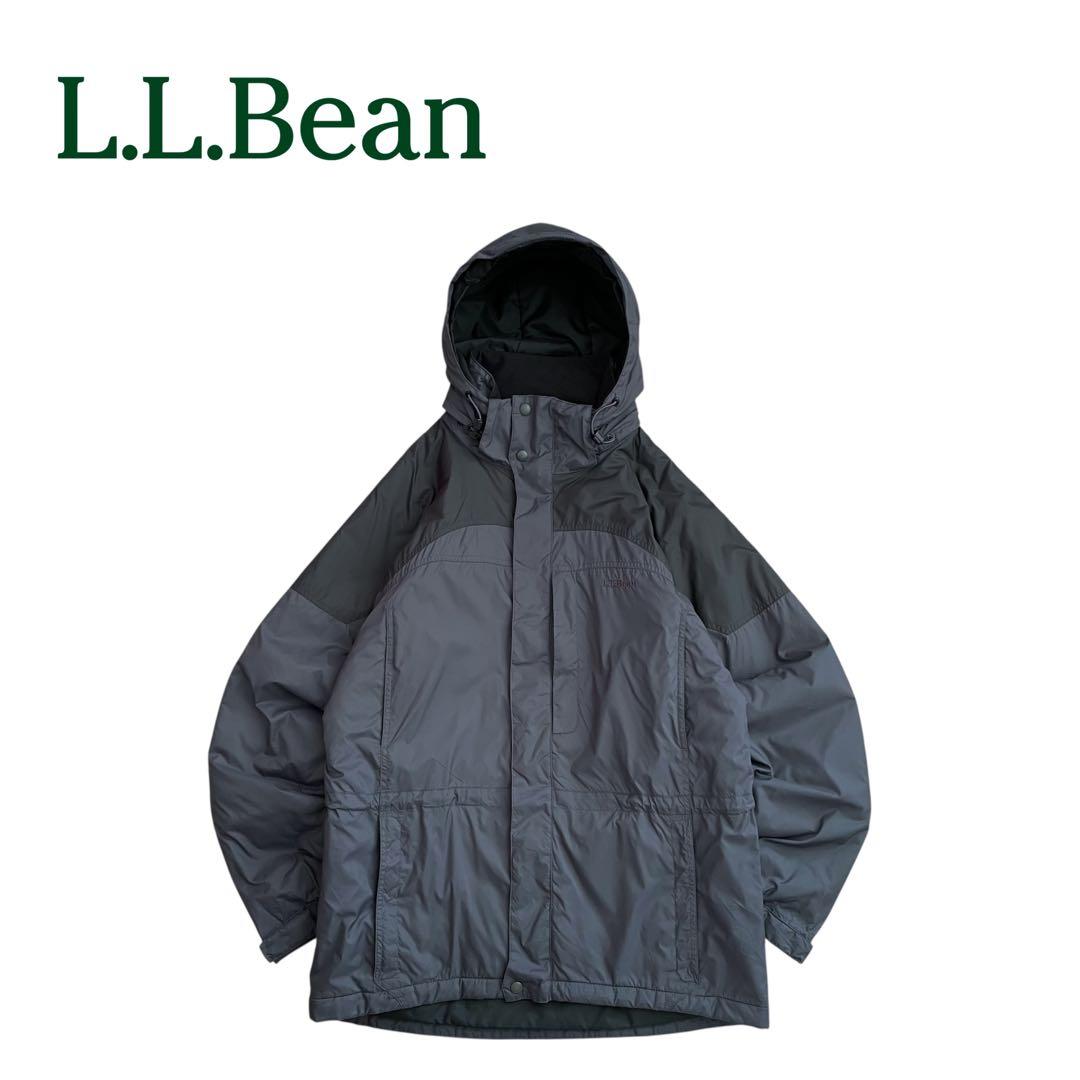 【美品】L.L.Bean エルエルビーン 中綿入り ナイロン マウンテンパーカー