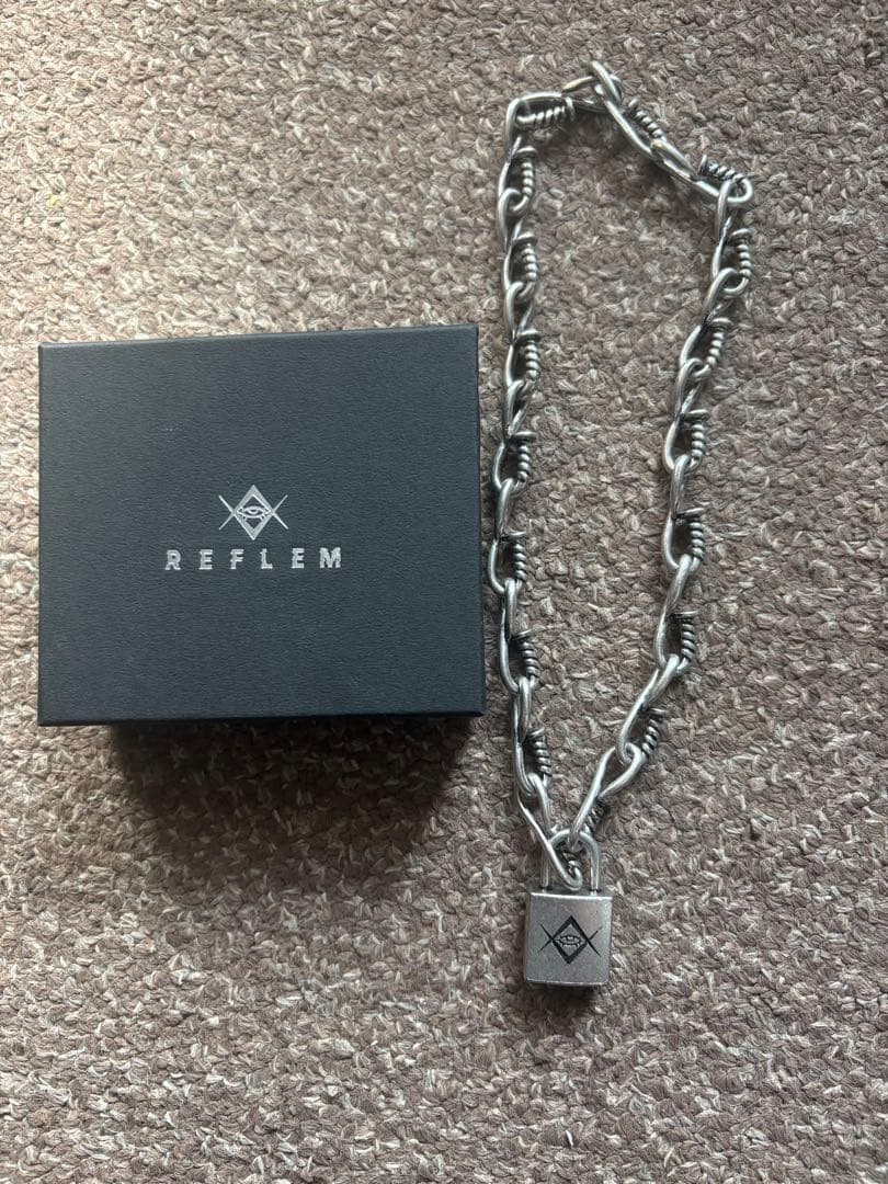 完売多‼️REFLEM レフレム　パドロック　ネックレス　南京錠　サブカル　地雷