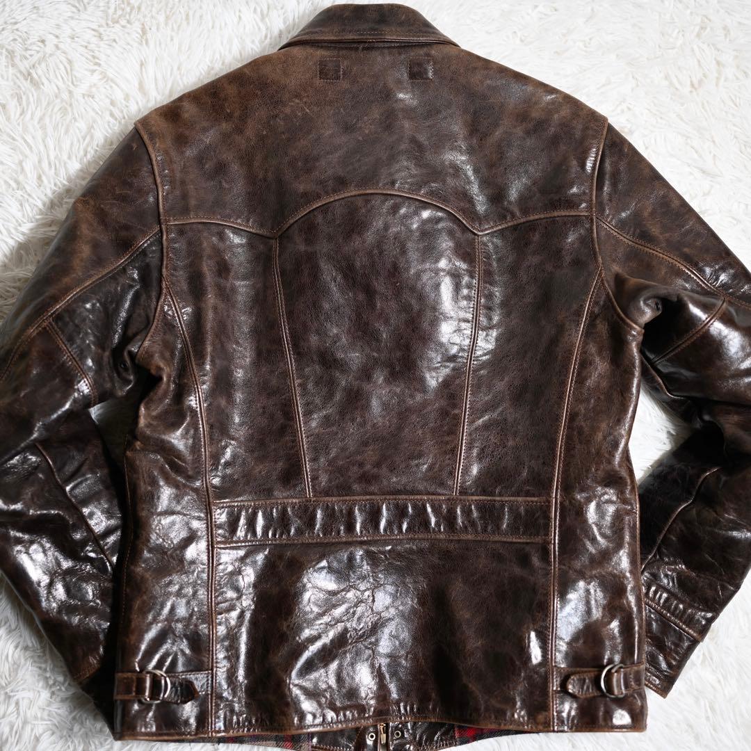 レインボーカントリー レザージャケット ヘラクレス 馬革 ホースハイド
