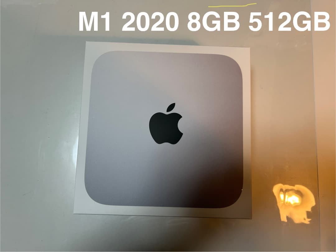 M1 Mac Mini 2020 8GB 512GB【本体&電源ケーブル】