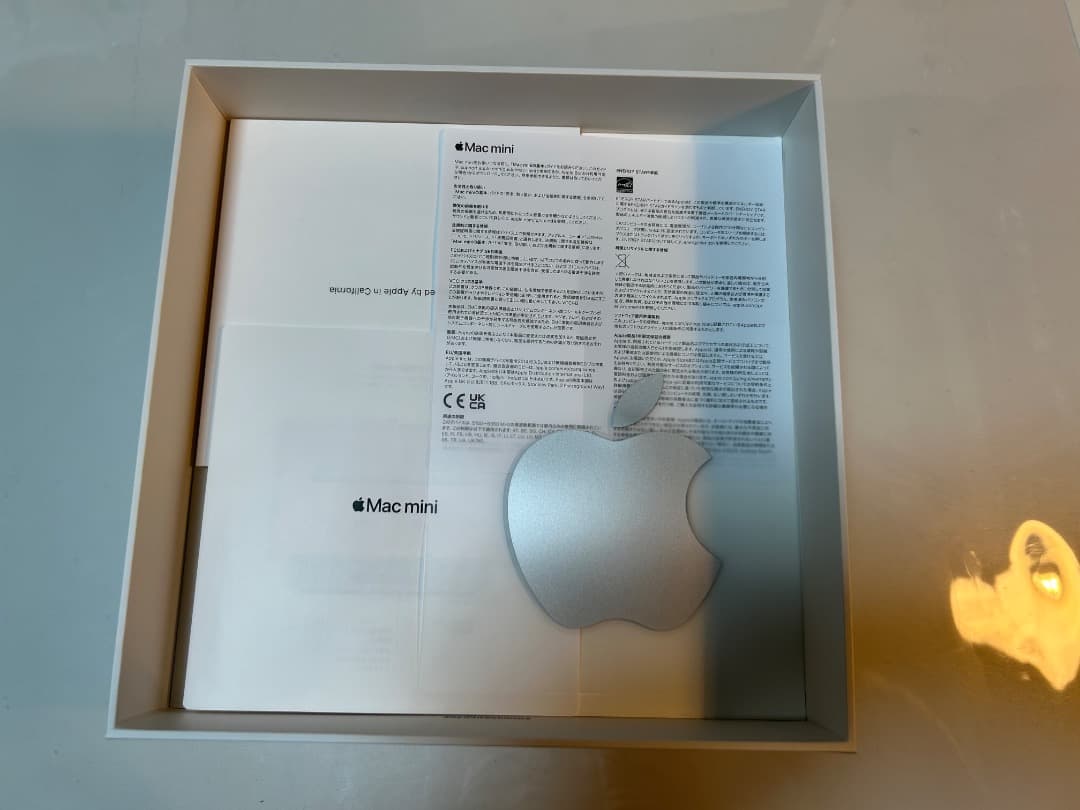 M1 Mac Mini 2020 8GB 512GB【本体&電源ケーブル】