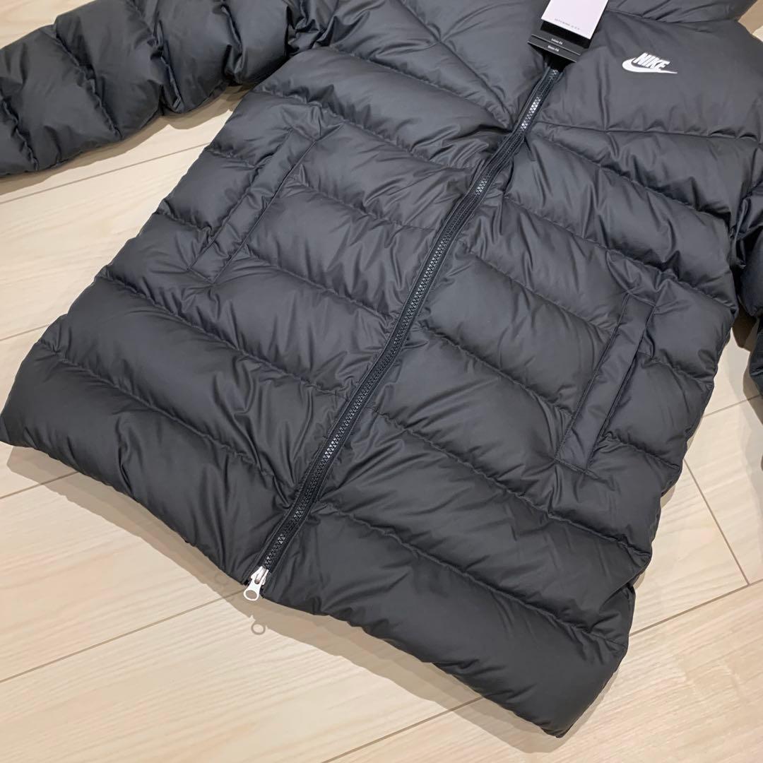 新品 ナイキ ウィンドランナー Storm-FIT ダウンパーカー ブラック L