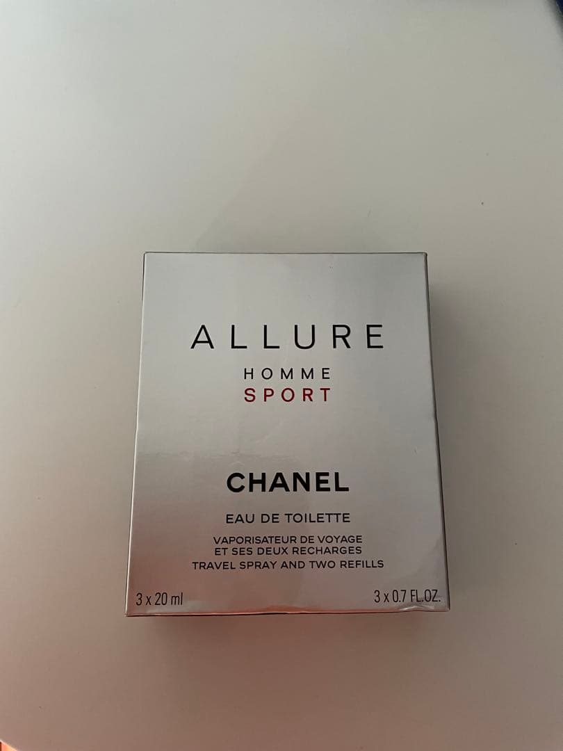 シャネル アリュール オム スポーツ オードゥ トワレット　トラベルセット