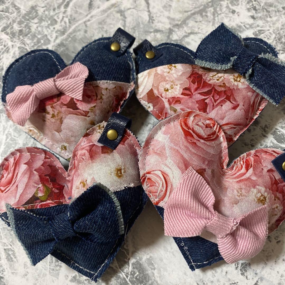 いちごパフェデニムリメイクチャーム★オーダー・お取置き