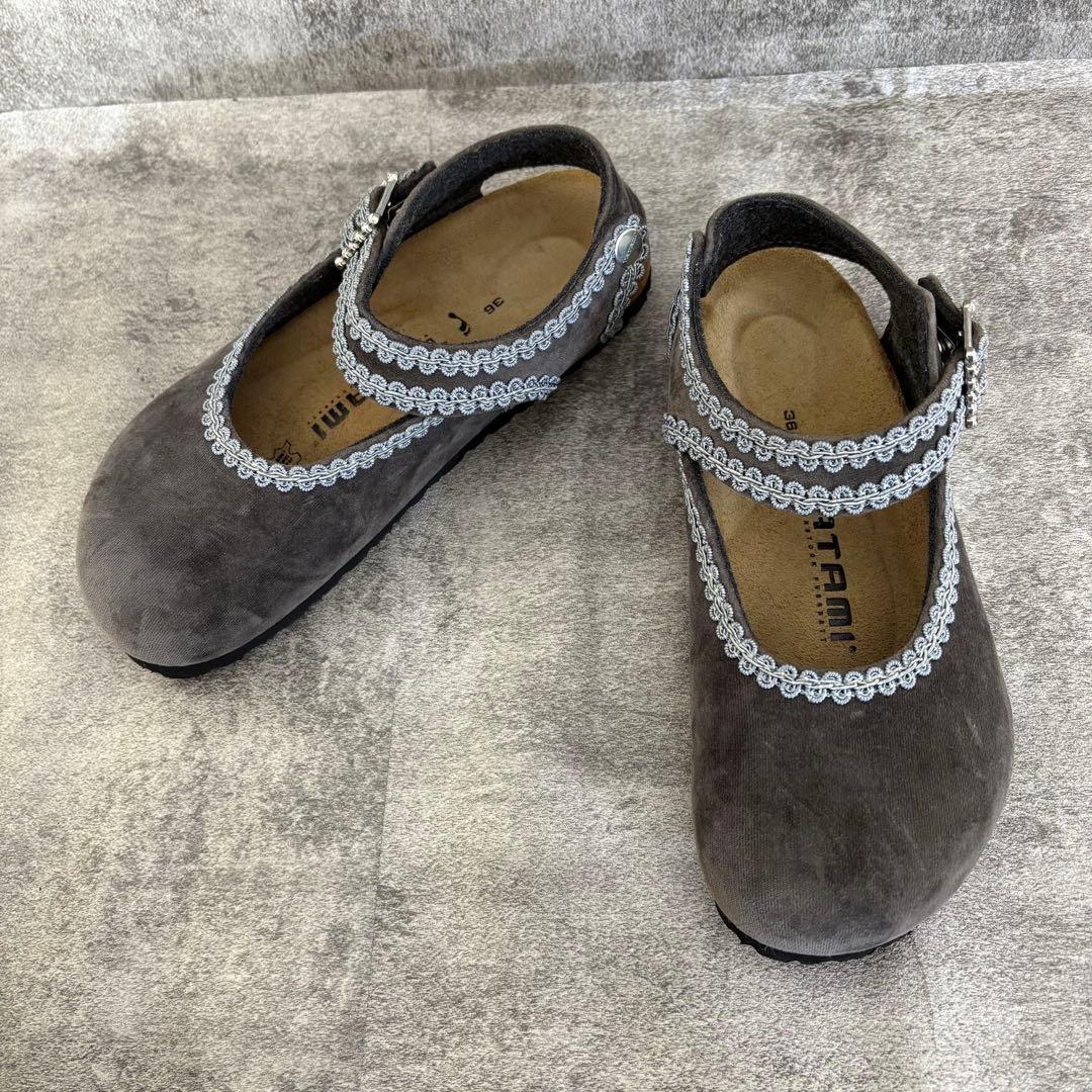 希少 ビルケンシュトック TATAMI メリージェーン アンクルストラップ