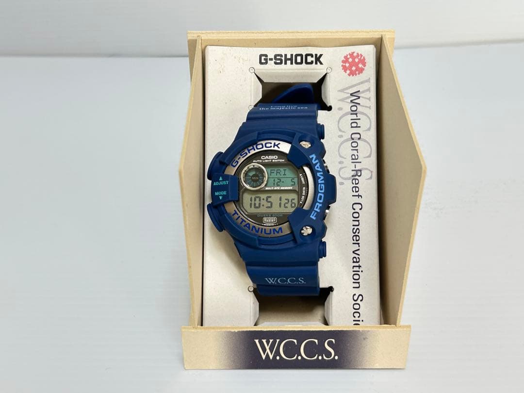 370 稼働 G-SHOCK ビンテージ フロッグマン DW-9902 WCCS