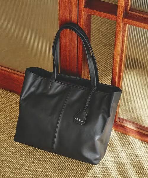 green label relaxing ファンクショナル レザー トートバッグ