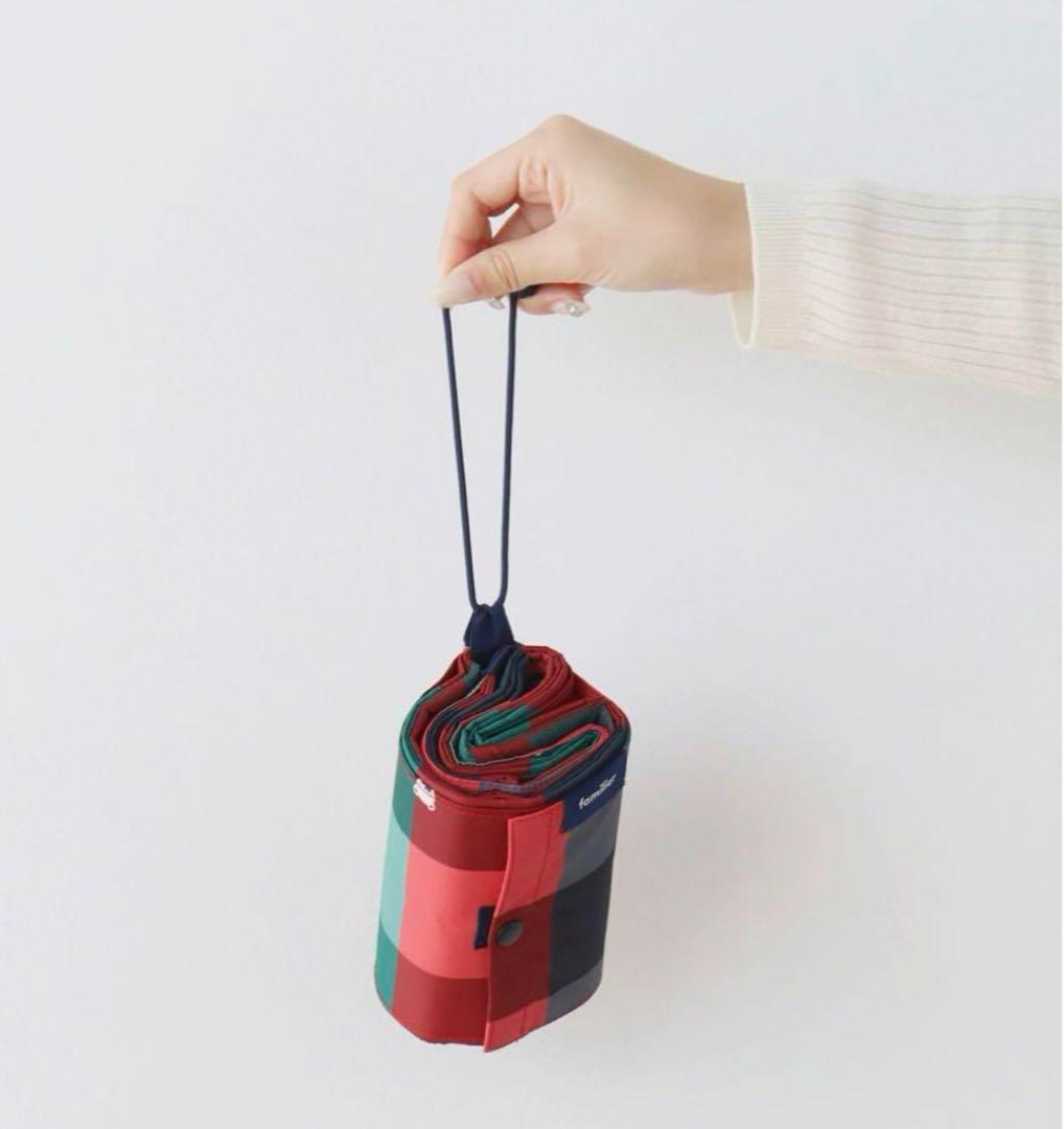 ま*♡様 新品ファミリア シュパット保冷バッグ (エコバッグ ファミリアチェック