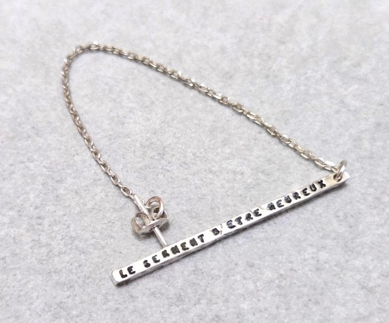 セルジュトラヴァル　LIENS 繋がり　ピアス 片耳用　42106