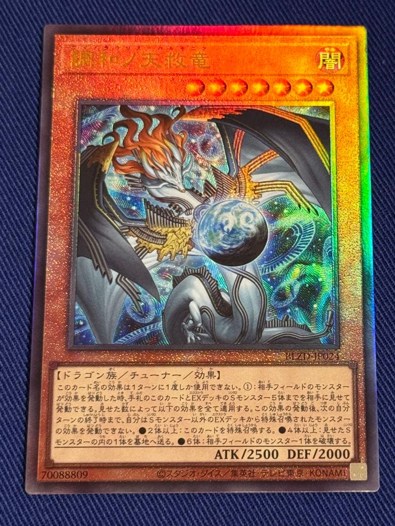 遊戯王 調和ノ天救竜 フィドラウリス ハルモニア レリーフ 2枚