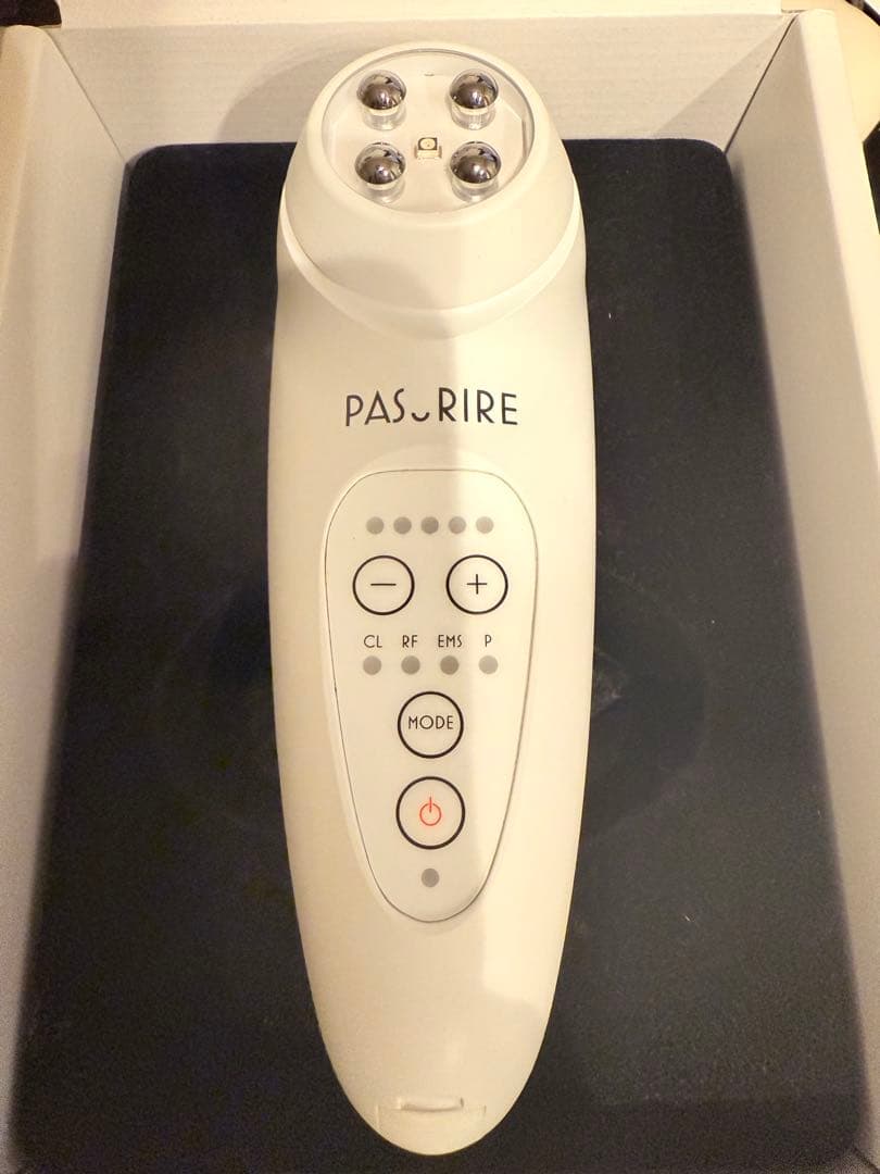 パスリル　美顔器　箱、説明書、ジェル付き