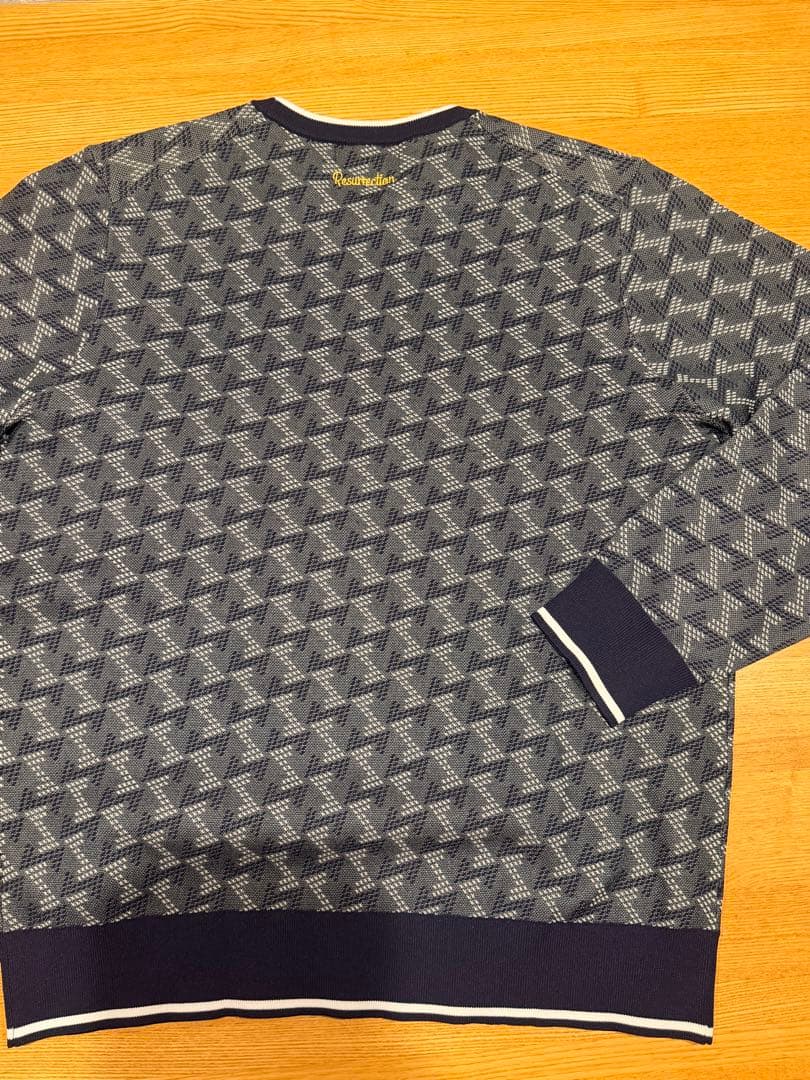 レザレクション　ニットウェア　ＸＬネイビー