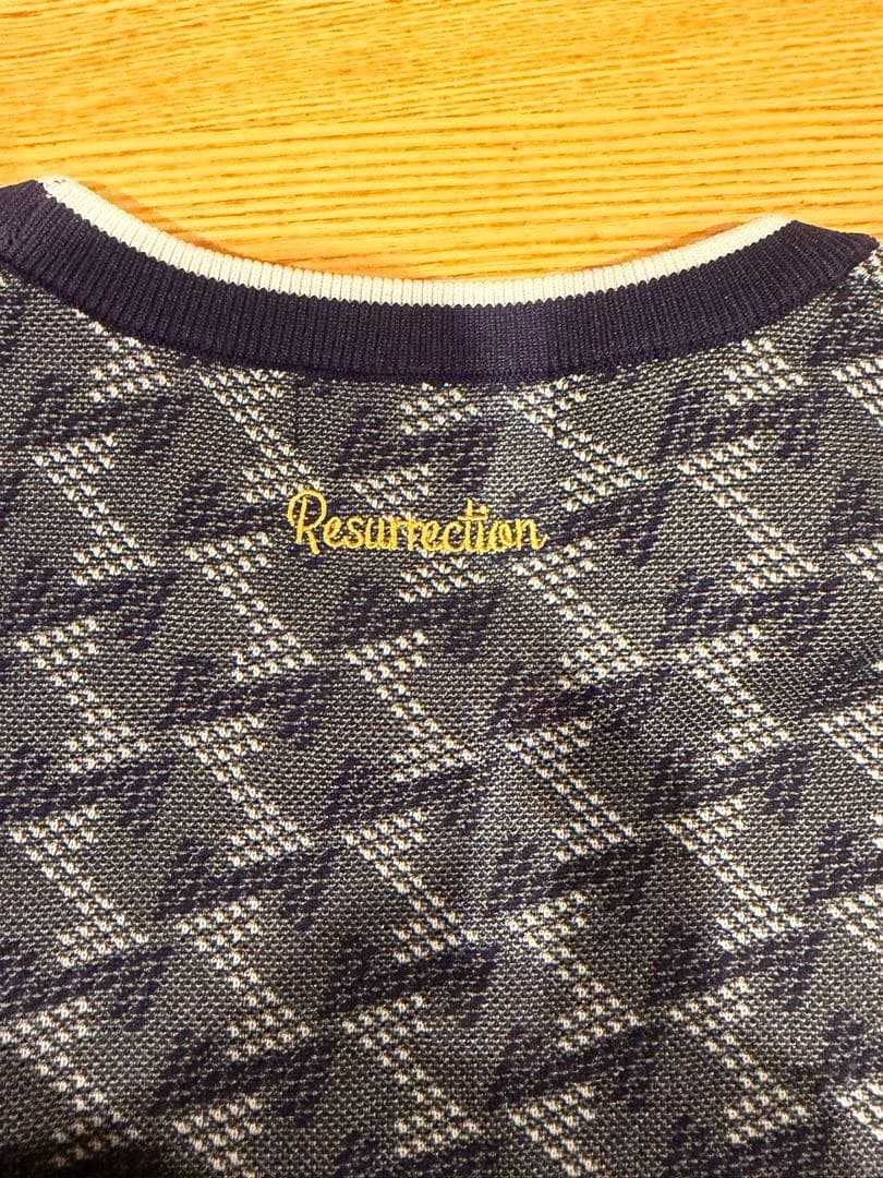 レザレクション　ニットウェア　ＸＬネイビー