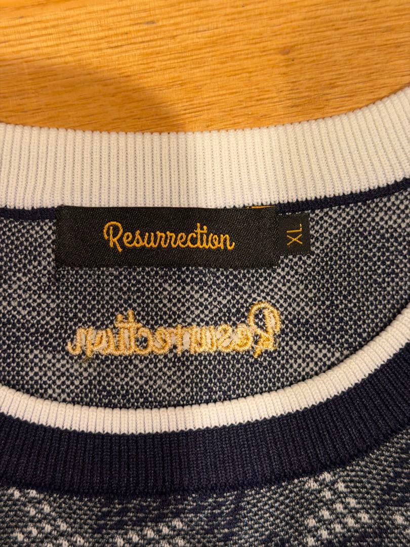 レザレクション　ニットウェア　ＸＬネイビー