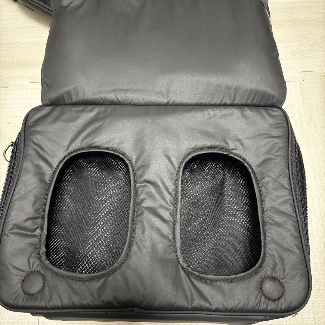 ブラック キルティング マザーズバッグ