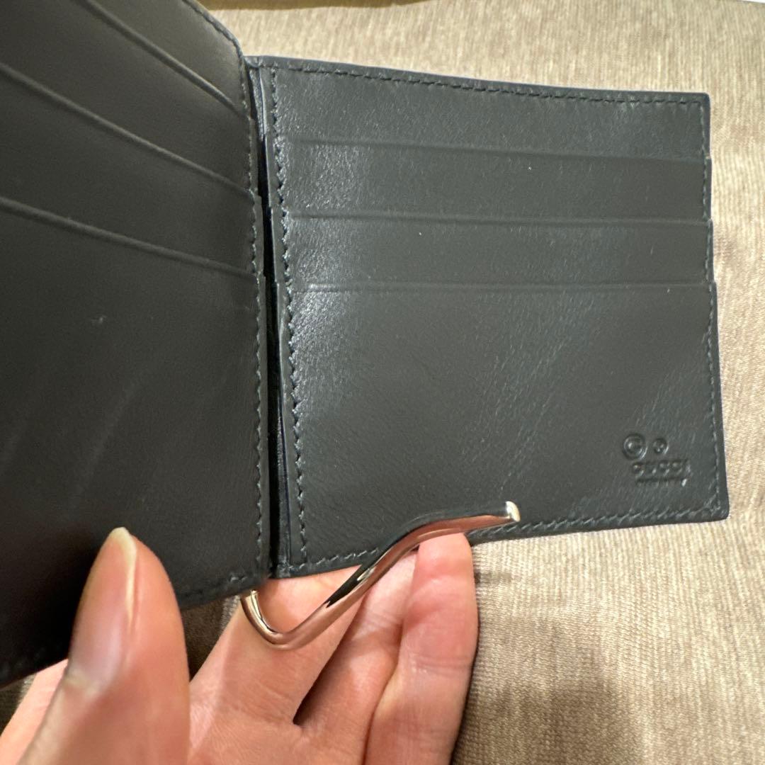 GUCCI グッチ　マネークリップ　カード入れ　新品