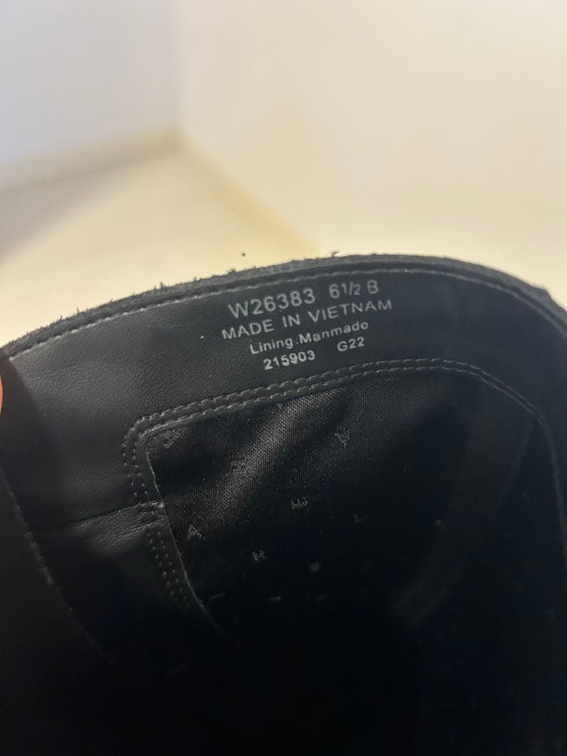 [30-ff]COLE HAAN ブラックロングブーツ