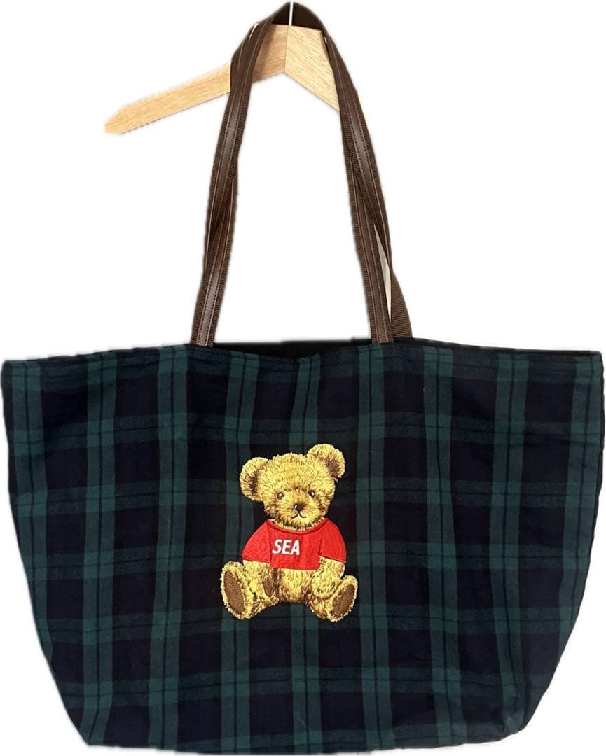 windandsea トートバッグ クリスマス グリーン ブラック 緑 黒