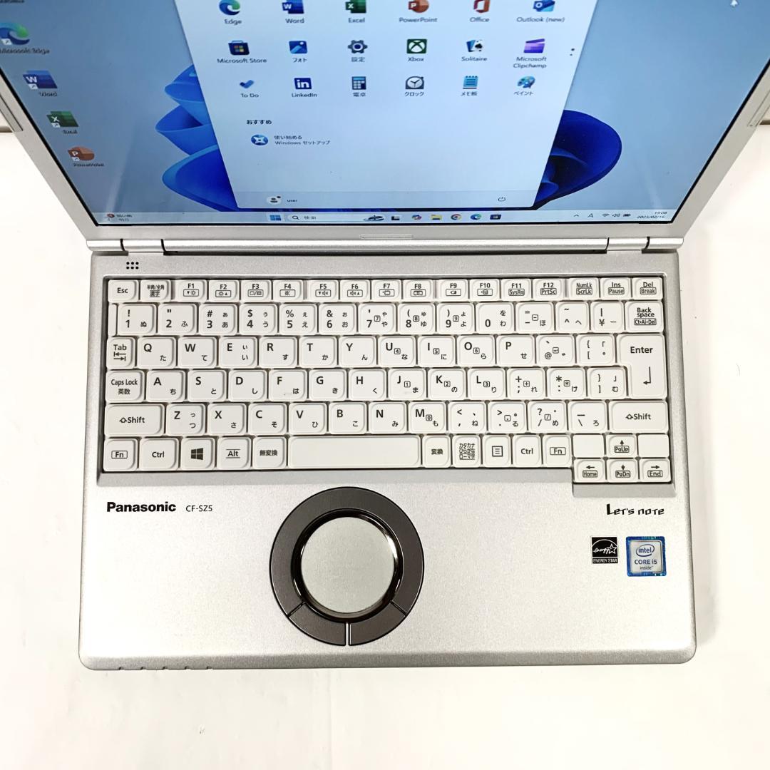 【オフィス付き】ノートパソコン　Windows11　軽量／SSD／Webカメラ✨