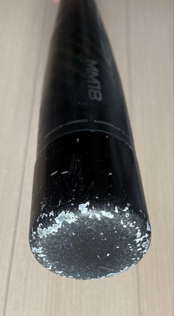 SSK エスエスケイ MM18 軟式バット 黒/金 ミドルバランス