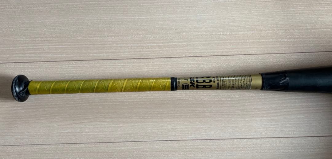 SSK エスエスケイ MM18 軟式バット 黒/金 ミドルバランス